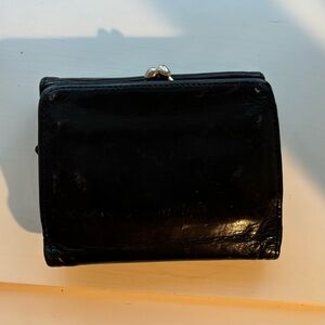 Black Leather Wallet